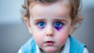 sińce pod oczami u dziecka
