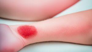 wysypka na nogach u dziecka