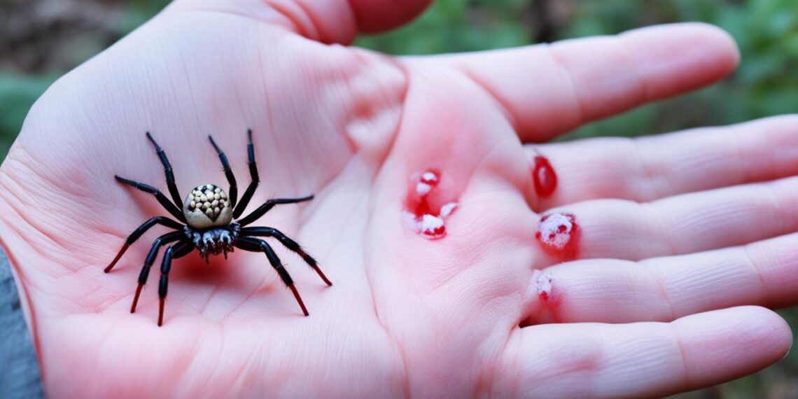 Ugryzienie Pająka - Jak rozpoznać ślady i leczyć - Porady i ciekawostki ugryzienie pająka ślad